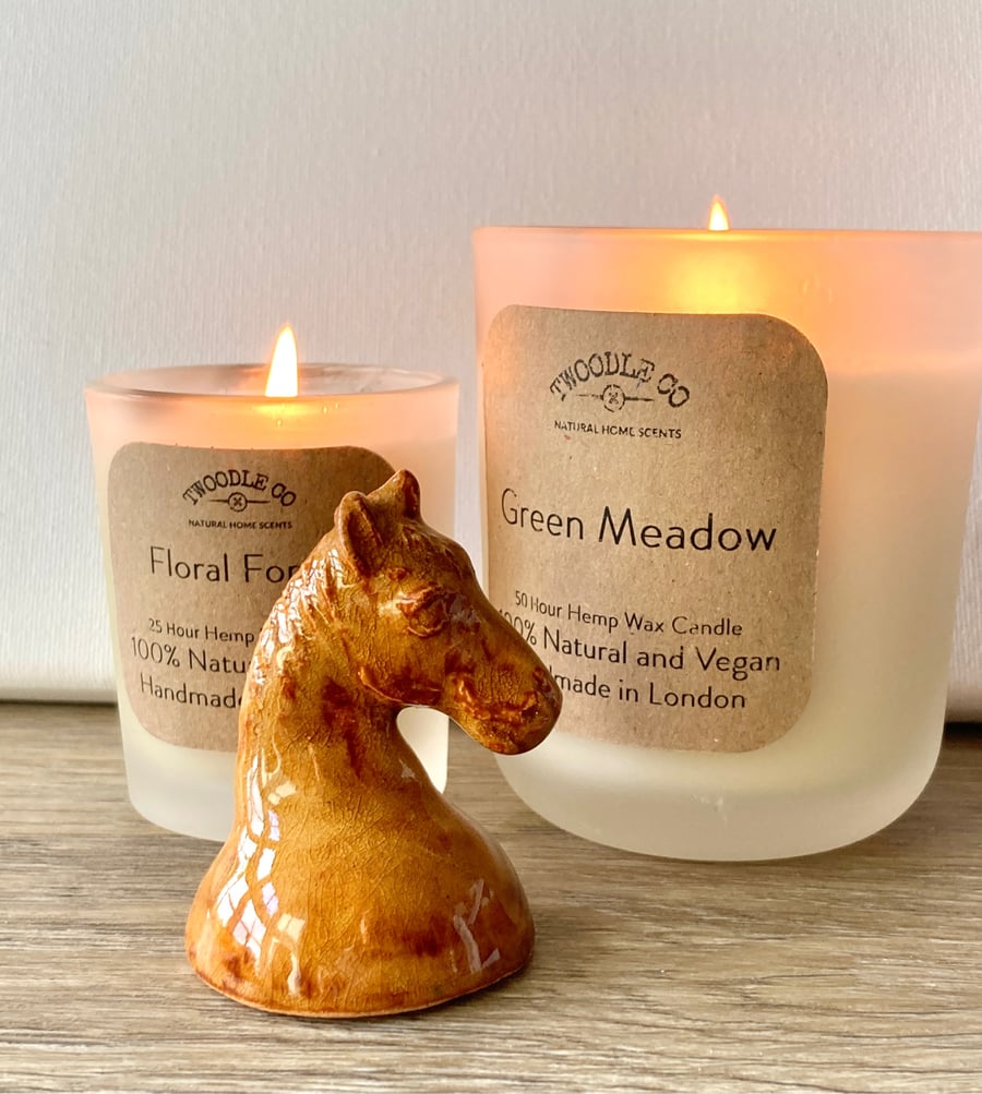 Horse  Head Candle Snuffer Ornament 