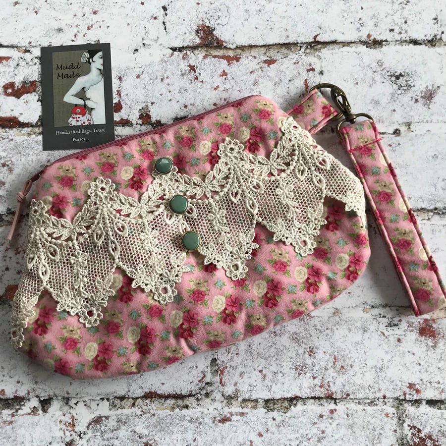 Vintage Style Clutch Bag