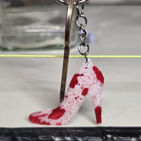 Blood heel pro wrestling Keyring: Hollywood ending jewellery AEW WWE WWF