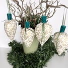fabric christmas decoration,hanging christmas tree decoration,Christmas,xmas