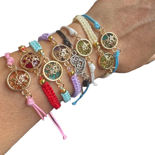Tree of Life Braceletanklet Adjustable and Symbolic