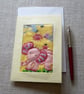 Individually Hand Crafted Textile Blank Card - Image 1