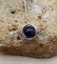 Rainbow obsidian circle pendant - Image 2