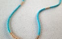Glass beaded necklaces