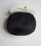 Yarn, Emu Cotton yarn, 6 x 50g balls of DK cotton yarn, Black cotton yarn - Image 3