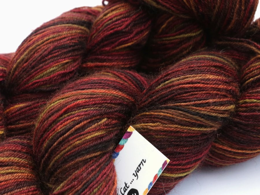 SALE: Seaweed - Superwash Bluefaced Leicester 4 ply yarn