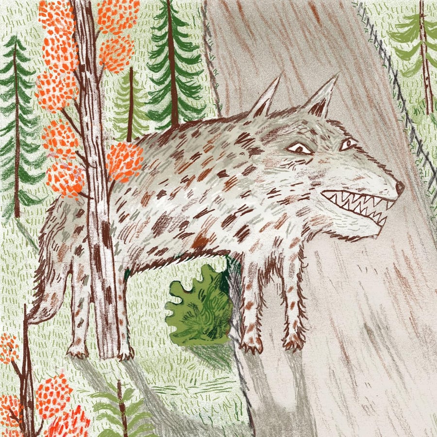 The Gytrash A3 Print