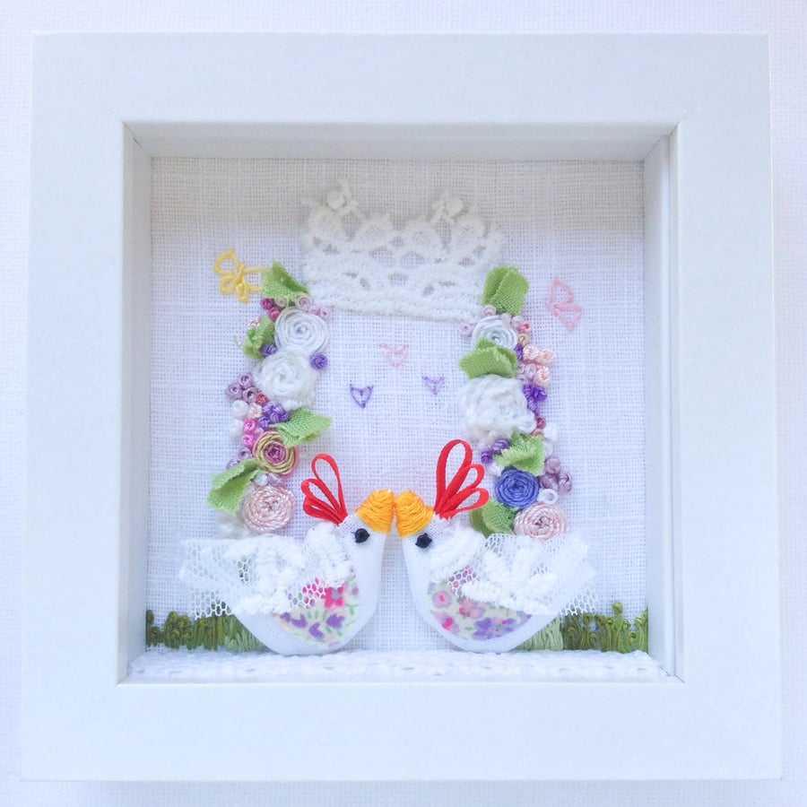 Commission for Ann.  Wedding Chicks.