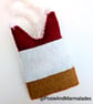 Christmas Cat Gift Set: Keyring, Notebook and Hanging Decoration  - Image 3