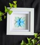 Set of three origami flowers in shadow box frames - Image 2