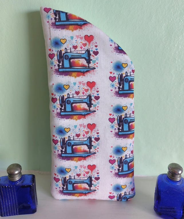 Sewing Themed Glasses Case 