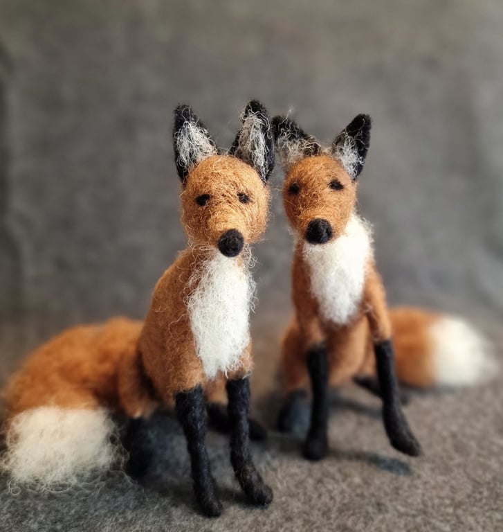 Kit - Fox Needlefelt