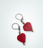 Red Heart Earrings  - Image 5