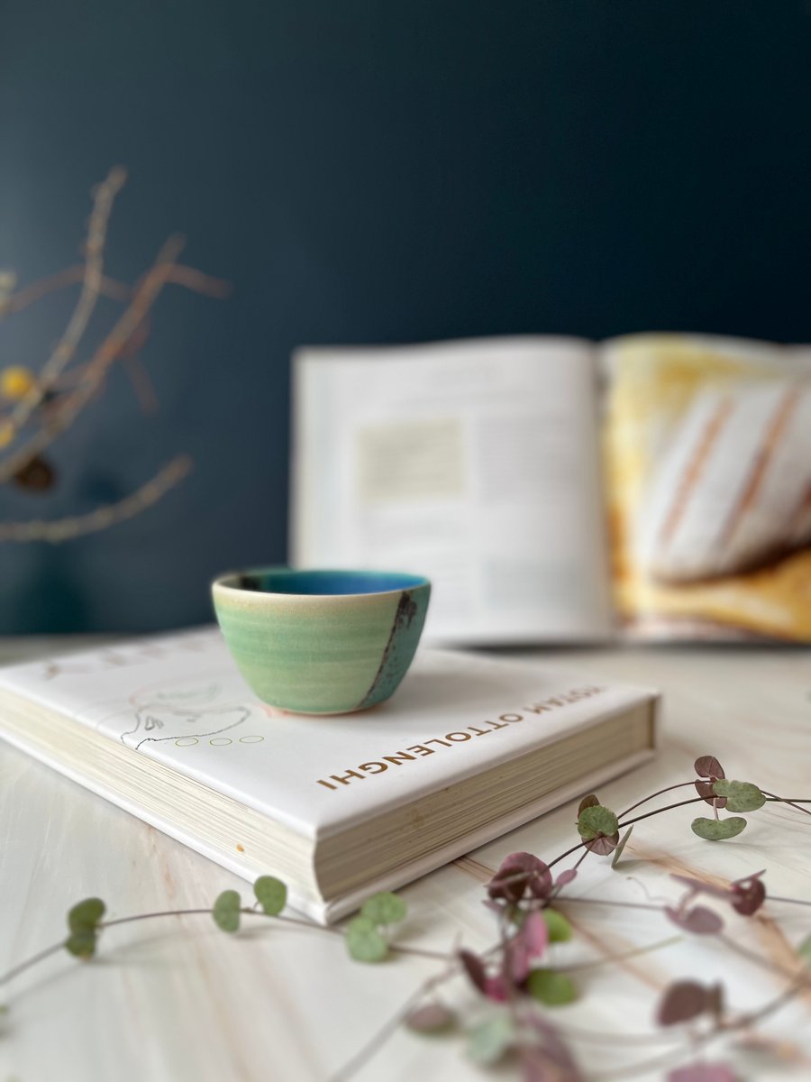 A Ceramic handmade small olive bowl - 02 Skyline - Summer Studio Sale 