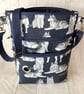 Dog walking cross body bag, Huskies  - Image 3