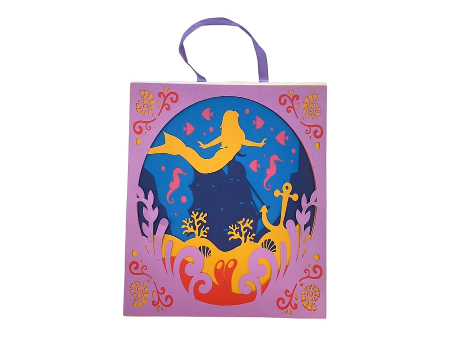 Shipwreck and mermaid