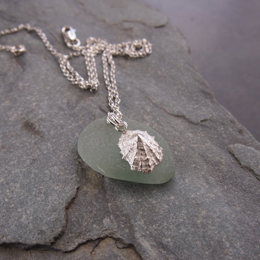 Sterling Silver Limpet Pendant