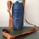 BLUE DENUM 1000ML WATER COOLER WITH DETACHABLE STRAP