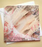Greetings cards - Blank - Set of 4 Abstract Designs - Brown no 13 - Image 3