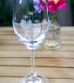 Small Engraved Crystal Glass - Image 1