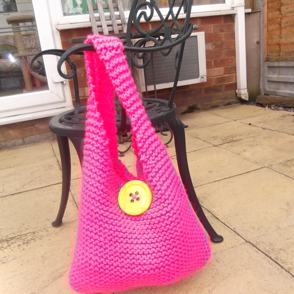 Knitted Tote Bag
