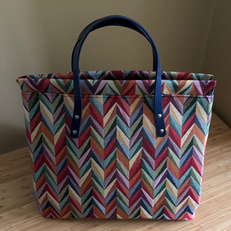 Carpet Bag zig zag, Mary Poppins Style