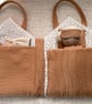 Open up dolls house bag ,mini rag doll and outfits set - Image 2