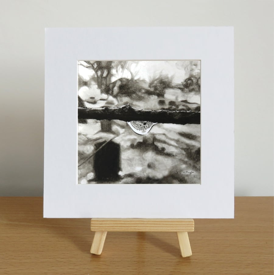 Limited Edition Signed Walker Churchyard Mini Print on Eco Paper