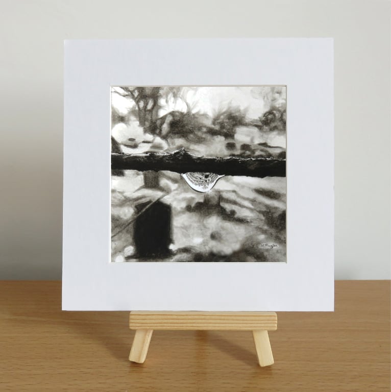 Limited Edition Signed Walker Churchyard Mini Print on Eco Paper