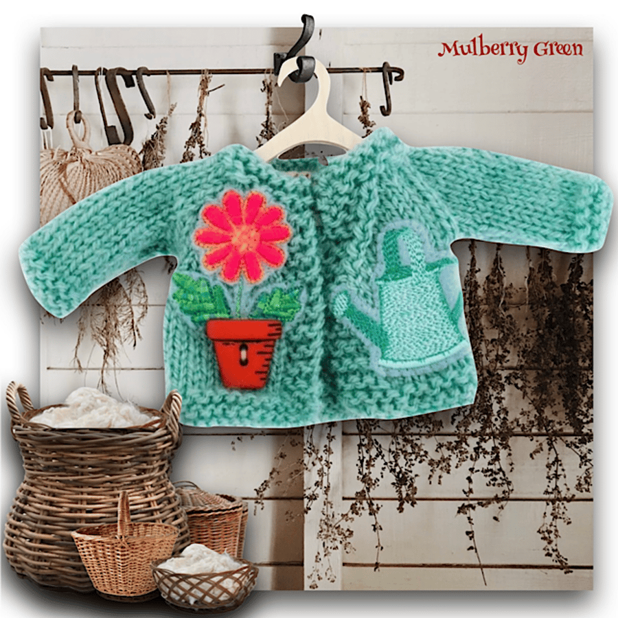 Reserved for Maddie - How does your garden grow Cardigan