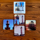 Fleetwood Lighthouses, Set Of 4 Coasters
