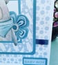 Baby boy birth celebration card  - Image 2