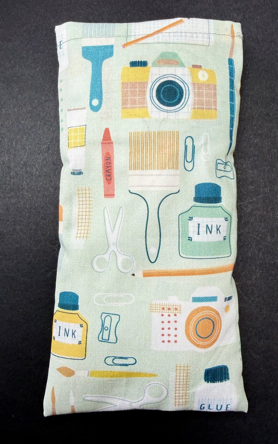 Lavender and hop sleep-aid bag - artist tools - calming handmade gift