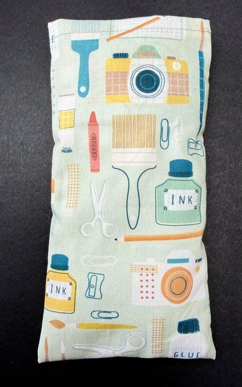 Lavender and hop sleep-aid bag - artist tools - calming handmade gift