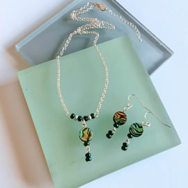 Abalone Jewellery Gift Set.