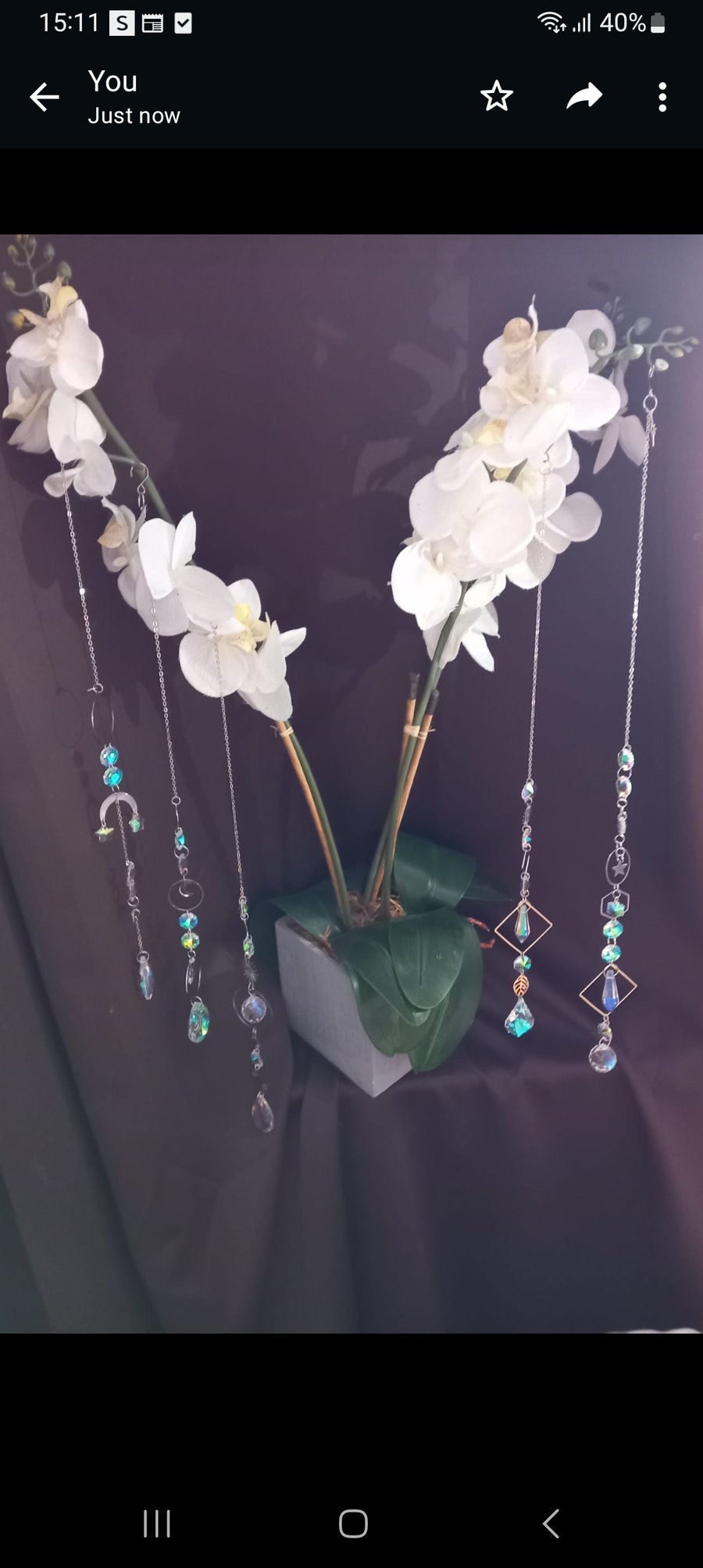 Beautiful handmade sun catchers 