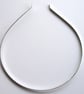 1 x  Silver Plated Tiara Band - Image 1
