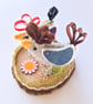 Diorama Chickens Patch & Fred. - Image 2