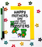 Mother's Day Card From Your Little Monsters For Mummy, Gran, Nanny  - Image 1