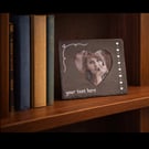 Personalised Slate Photo Frame - Heart