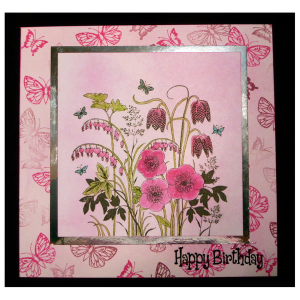 Pink Butterfly Meadow (HB391)