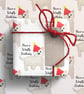 Westie west highland terrier birthday gift wrap - Image 1