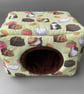LARGE Guinea Pigs cosy bed. Cosy cube. Padded house for guinea pigs. - Image 1