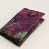 Credit card wallet: felted wool
