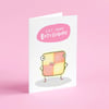 Eat more Battenberg card!