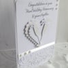 Luxury Pearl Wedding Anniverary card