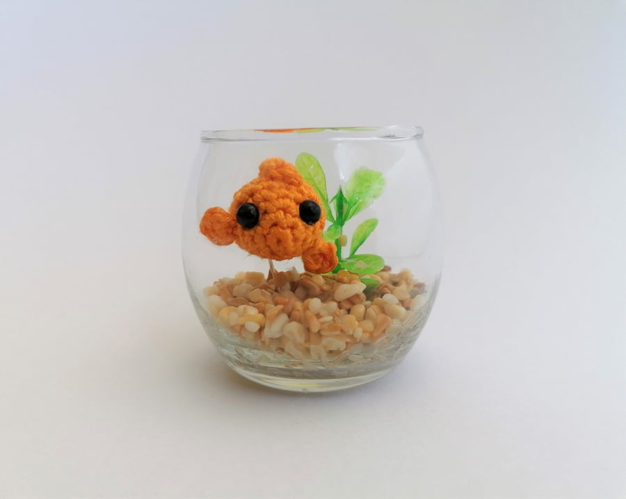 No Fuss Fish,  Goldfish Bowl Ornament 