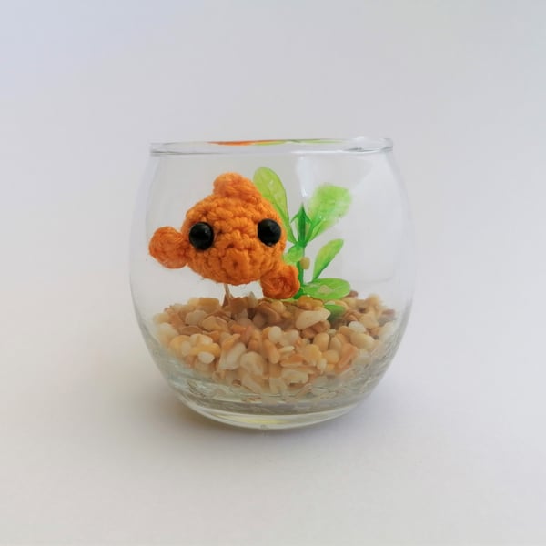 No Fuss Fish,  Goldfish Bowl Ornament 