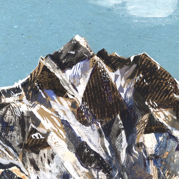 Illustration art print Lhotse A3 Print (11.69 in x 16.54 in)