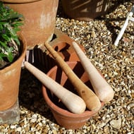 Wood Turned Garden Dibber - Gift for Gardeners